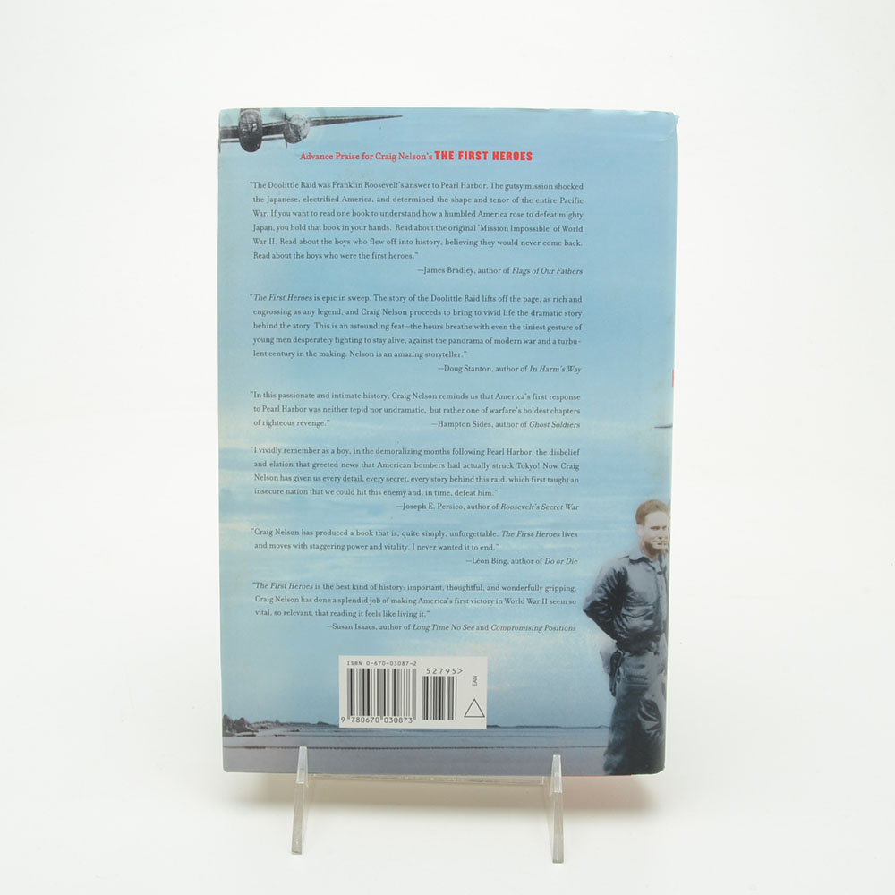 "The First Heroes" Signed Book on the Doolittle Raiders