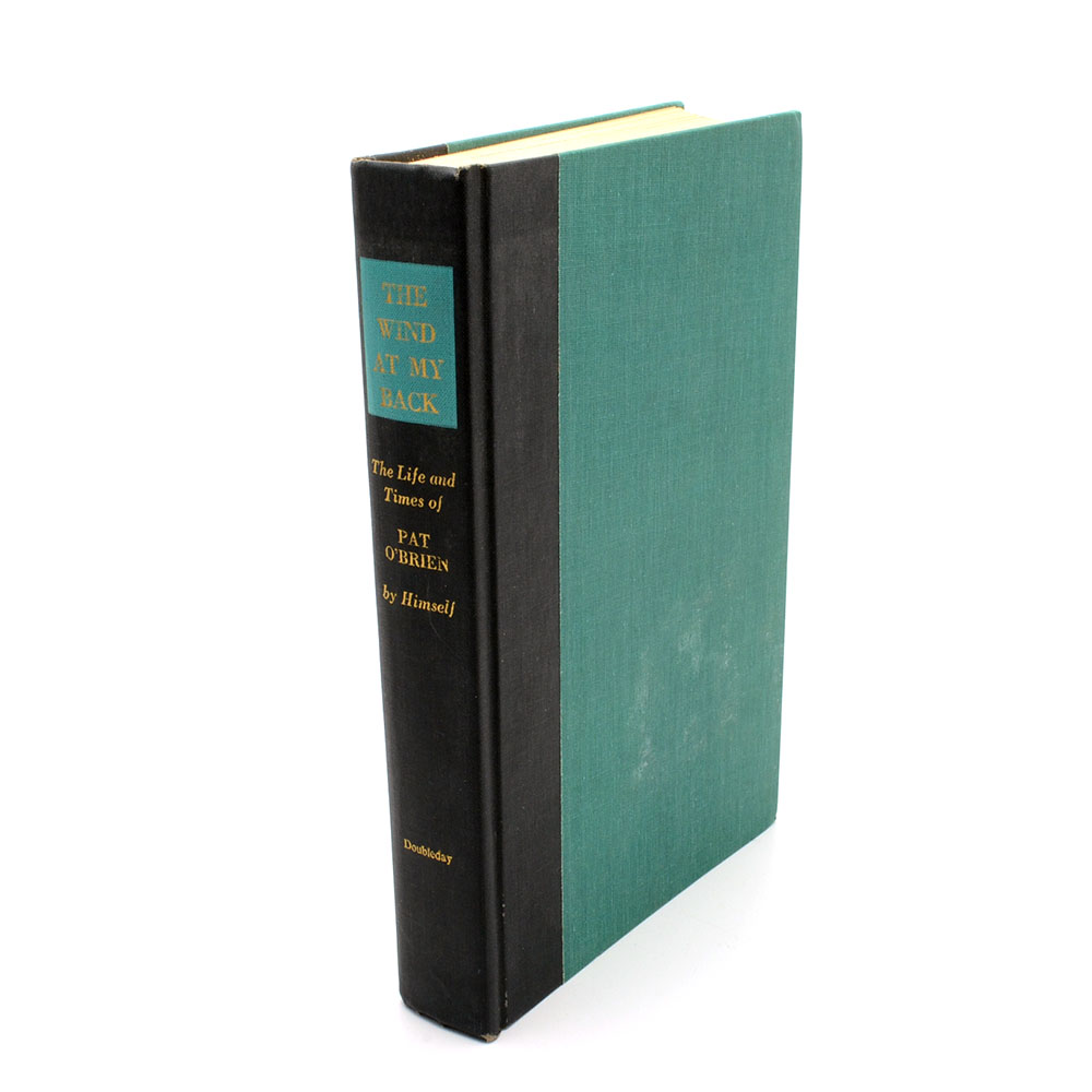 "The Wind At My Back" Pat O'Brien Signed Book