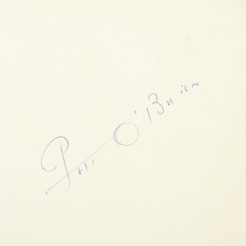 "The Wind At My Back" Pat O'Brien Signed Book