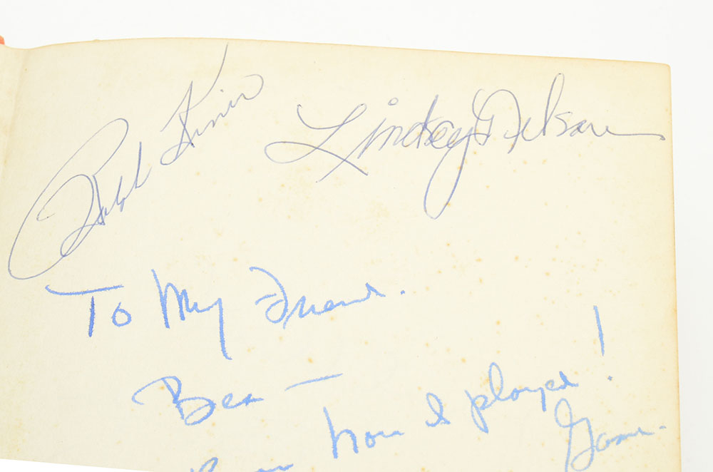 Joe Garagiola and Others Signed Book "Baseball Is a Funny Game"