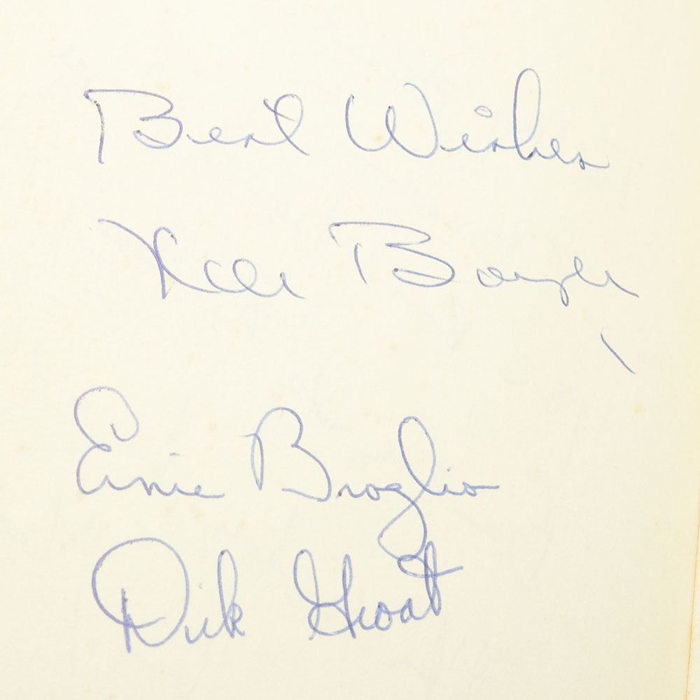 Joe Garagiola and Others Signed Book "Baseball Is a Funny Game"