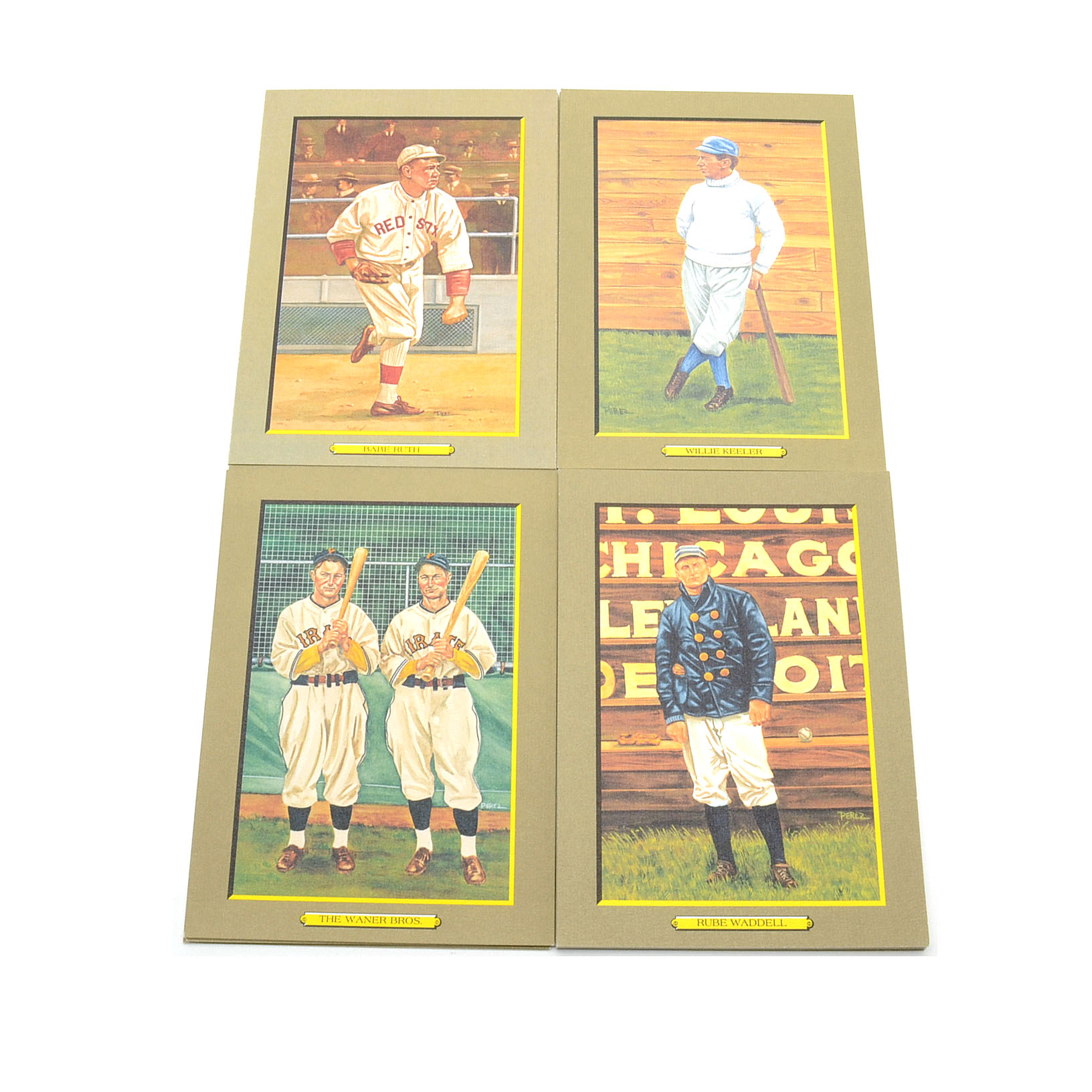 Limited Edition "Baseball Hall of Fame Great Moments" Cards