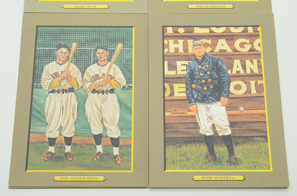 Limited Edition "Baseball Hall of Fame Great Moments" Cards
