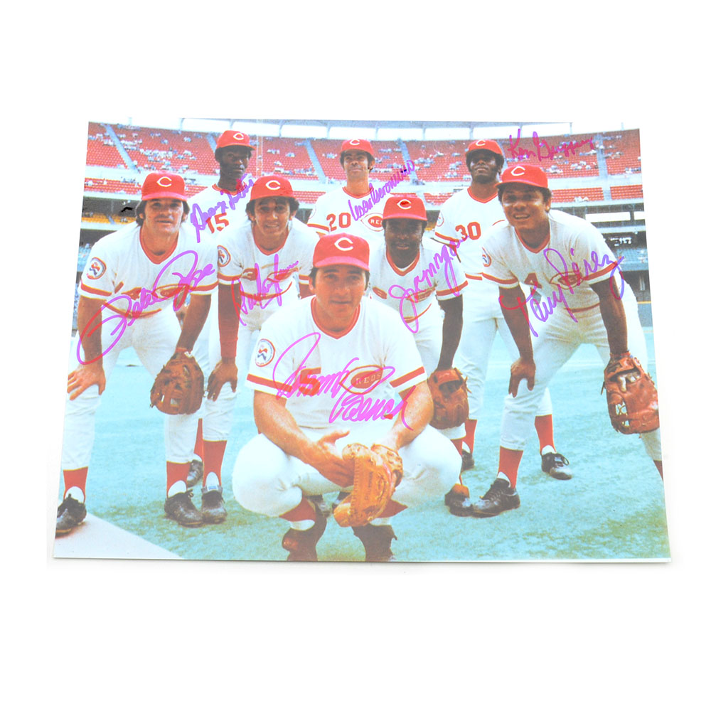 Reds Signed Photo
