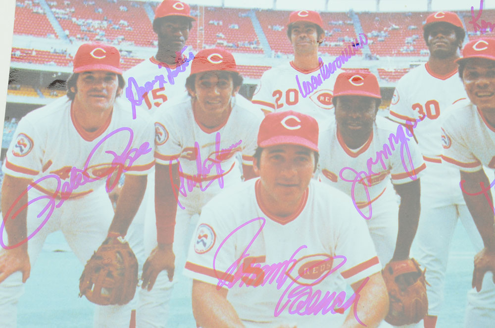 Reds Signed Photo