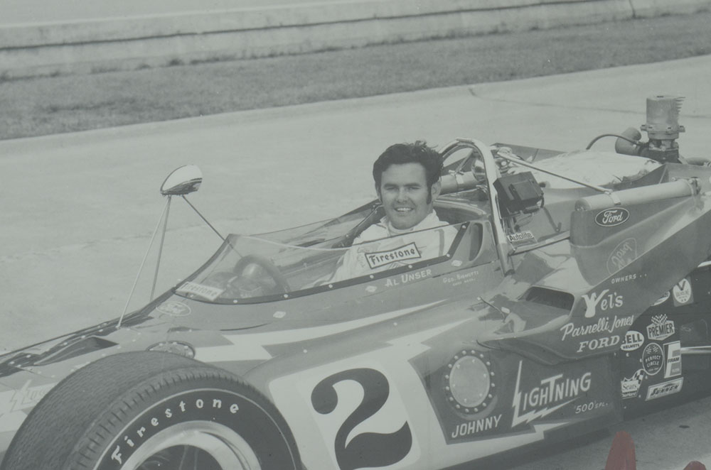 Al Unser Signed Photo
