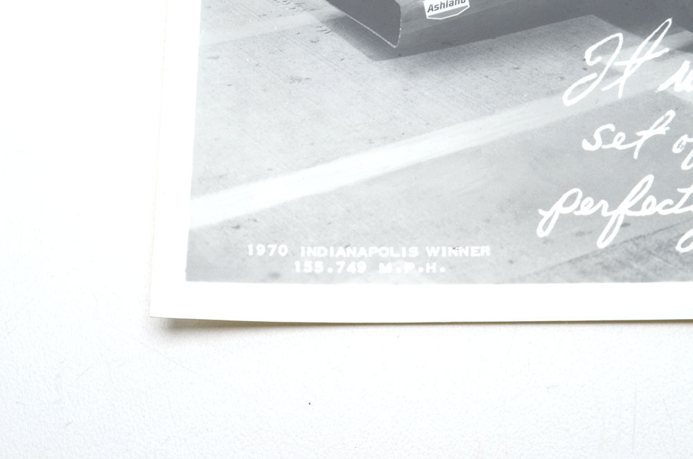 Al Unser Signed Photo