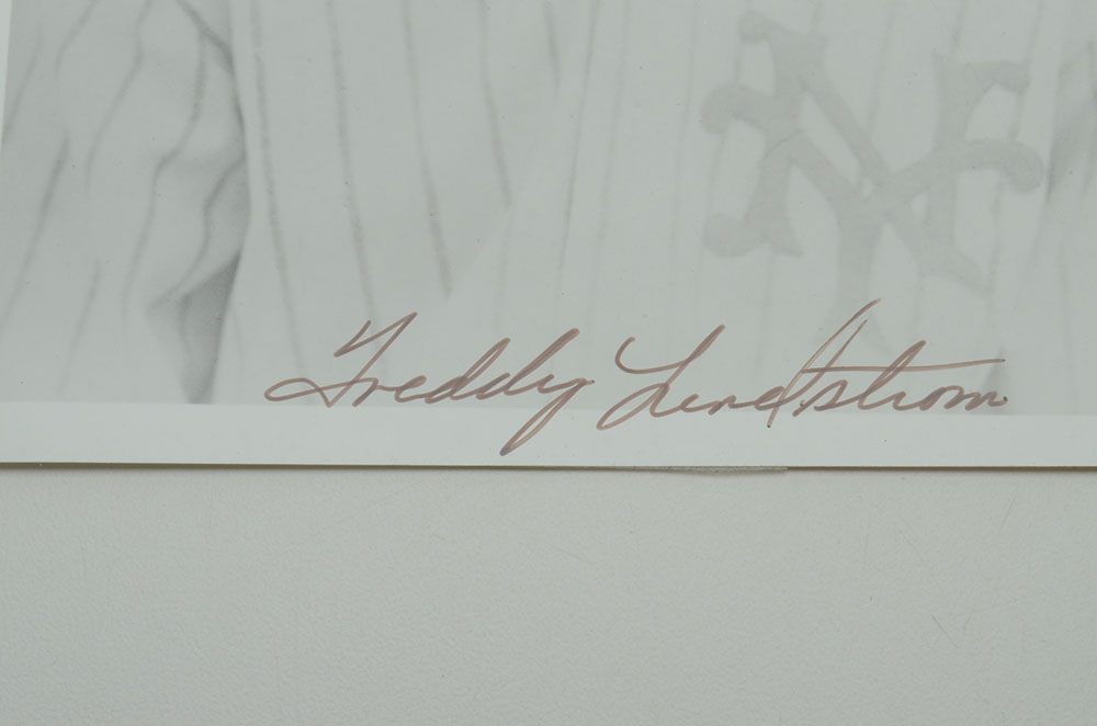 Freddy Lindstrom and Travis Jackson Signed Photo