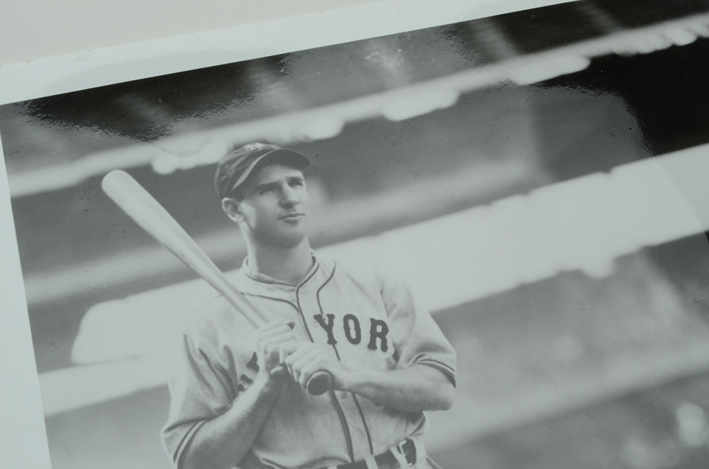 Freddy Lindstrom and Travis Jackson Signed Photo