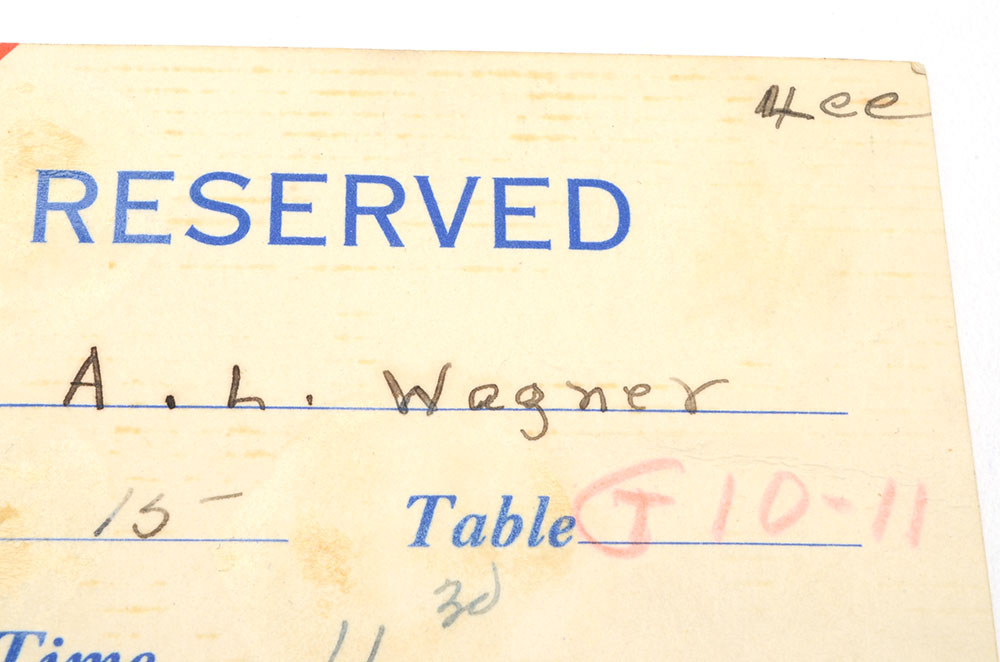 Edward G. Robinson Autograph Cut