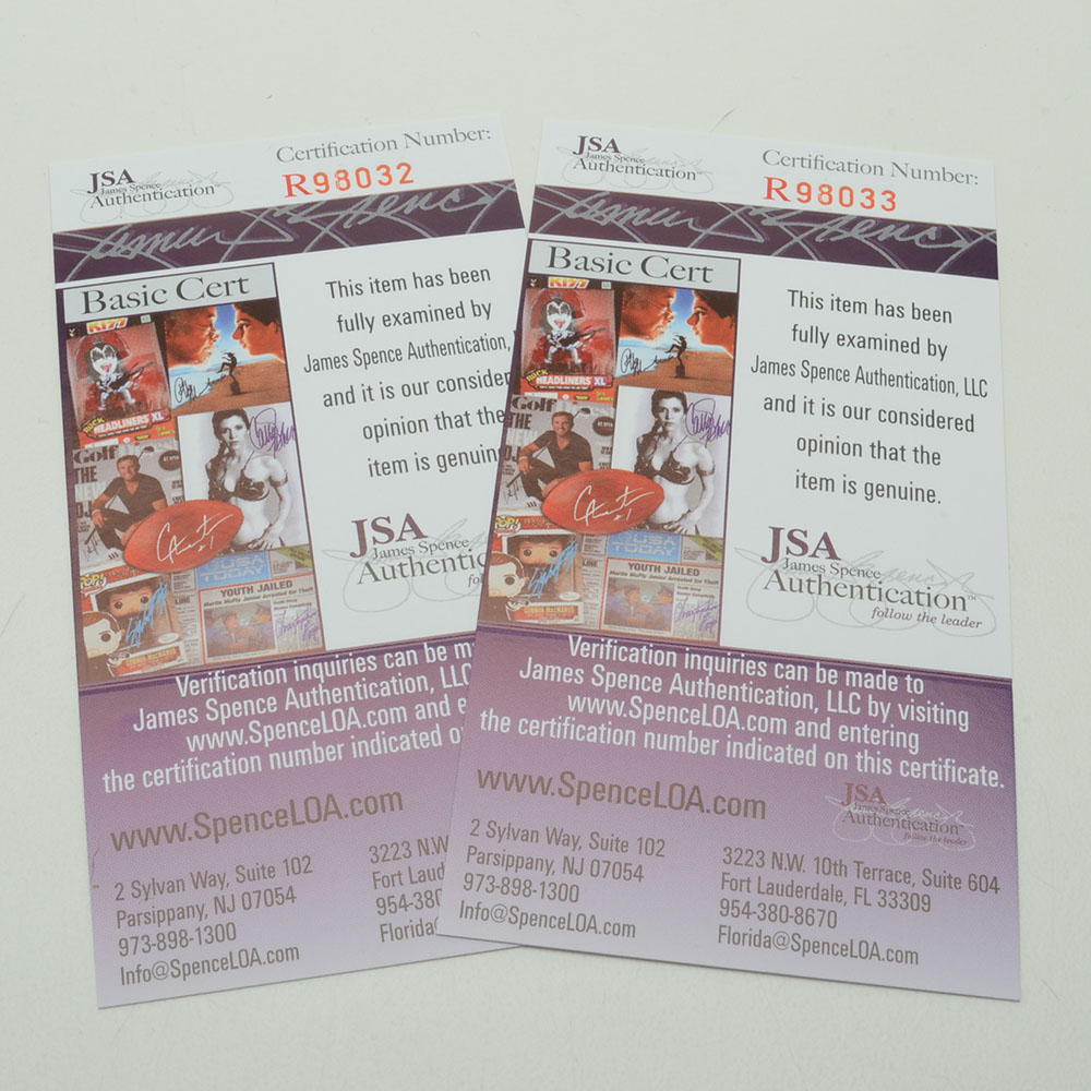 Ford and Bush Signatures  COA