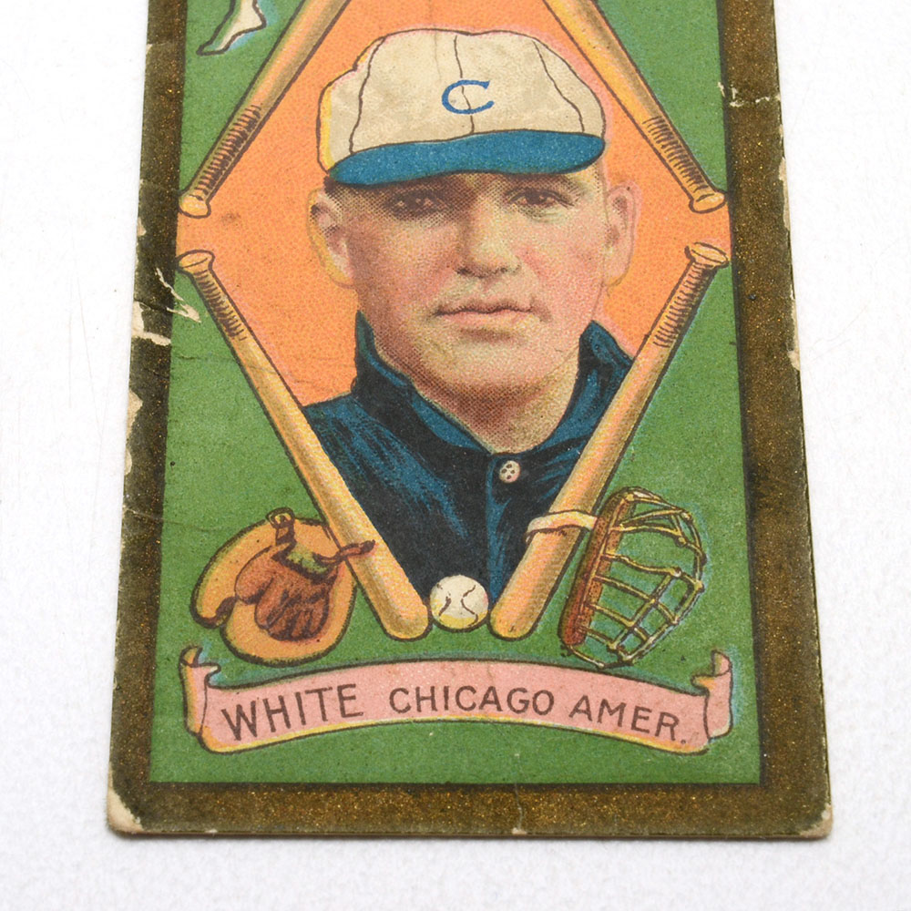 Early 1900s Doc White Chicago White Sox Hassan Tobacco Card