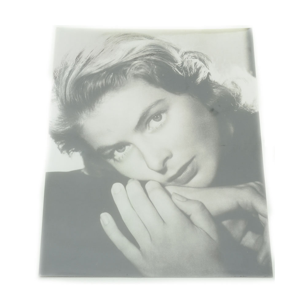 Movie Legend Ingrid Bergman Signed Cut