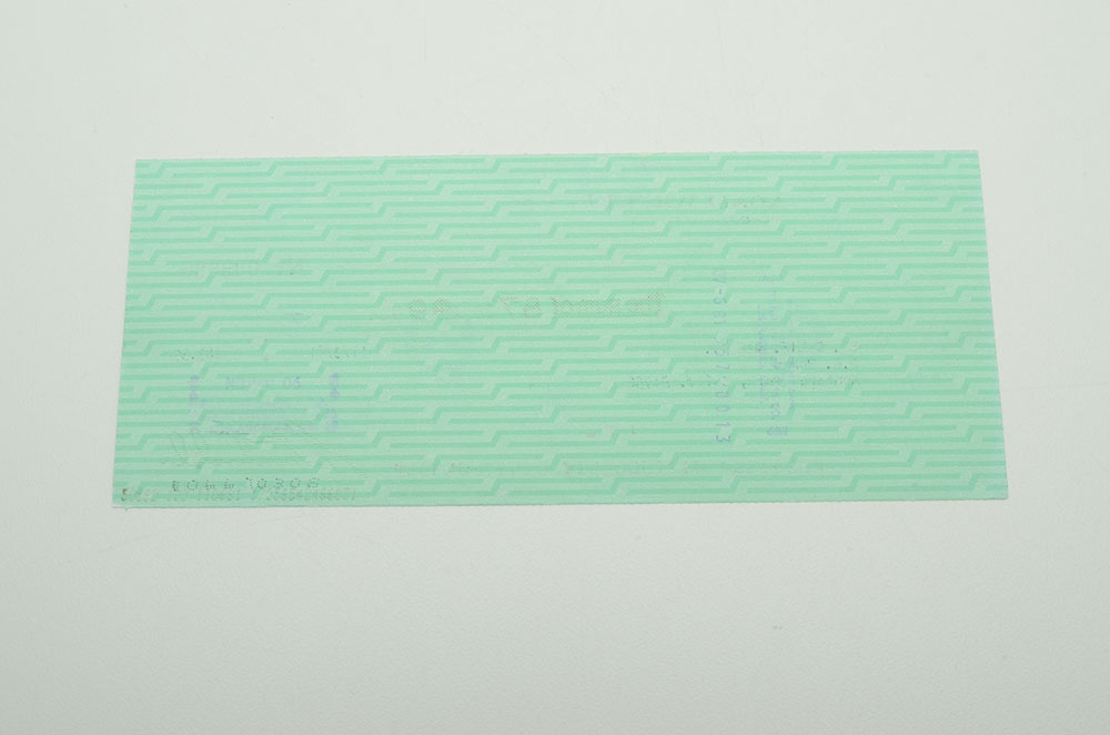 Adam West "Batman" Signed Bank Statement