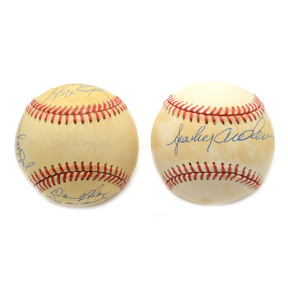 Two Cincinnati Reds Signed Baseballs