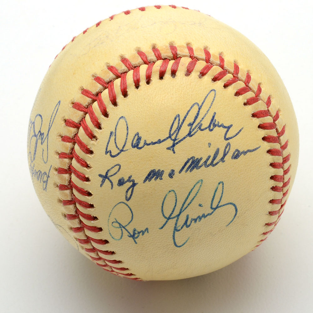 Two Cincinnati Reds Signed Baseballs