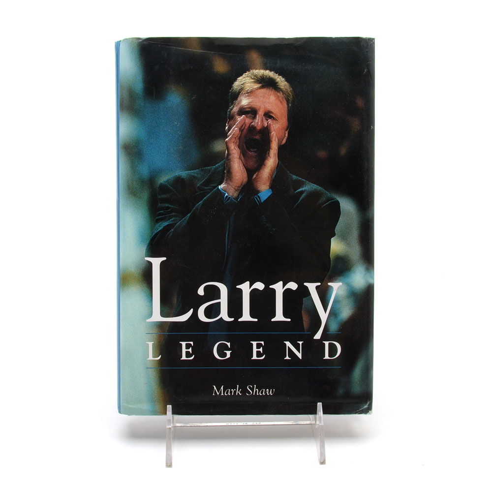 Mark Shaw Signed "Larry Legend" Book