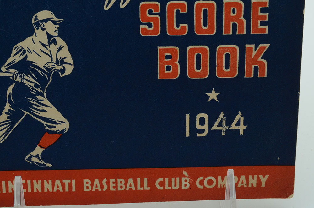 1944 Cincinnati Reds Score Book