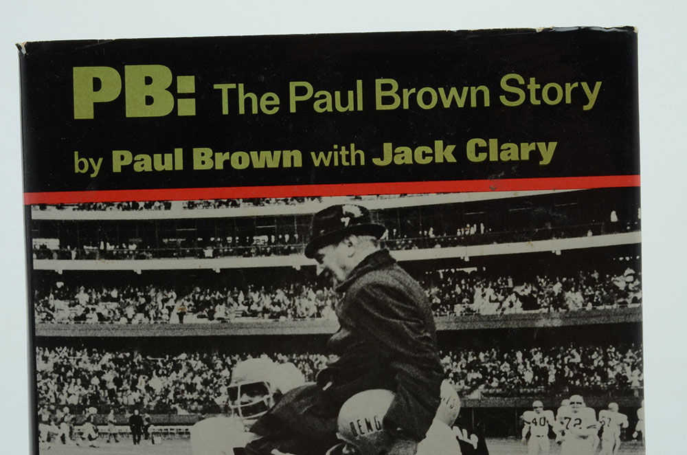 Paul Brown Signed Book "PB: The Paul Brown Story"