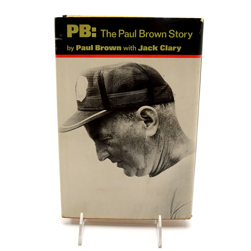 Paul Brown Signed Book "PB: The Paul Brown Story"