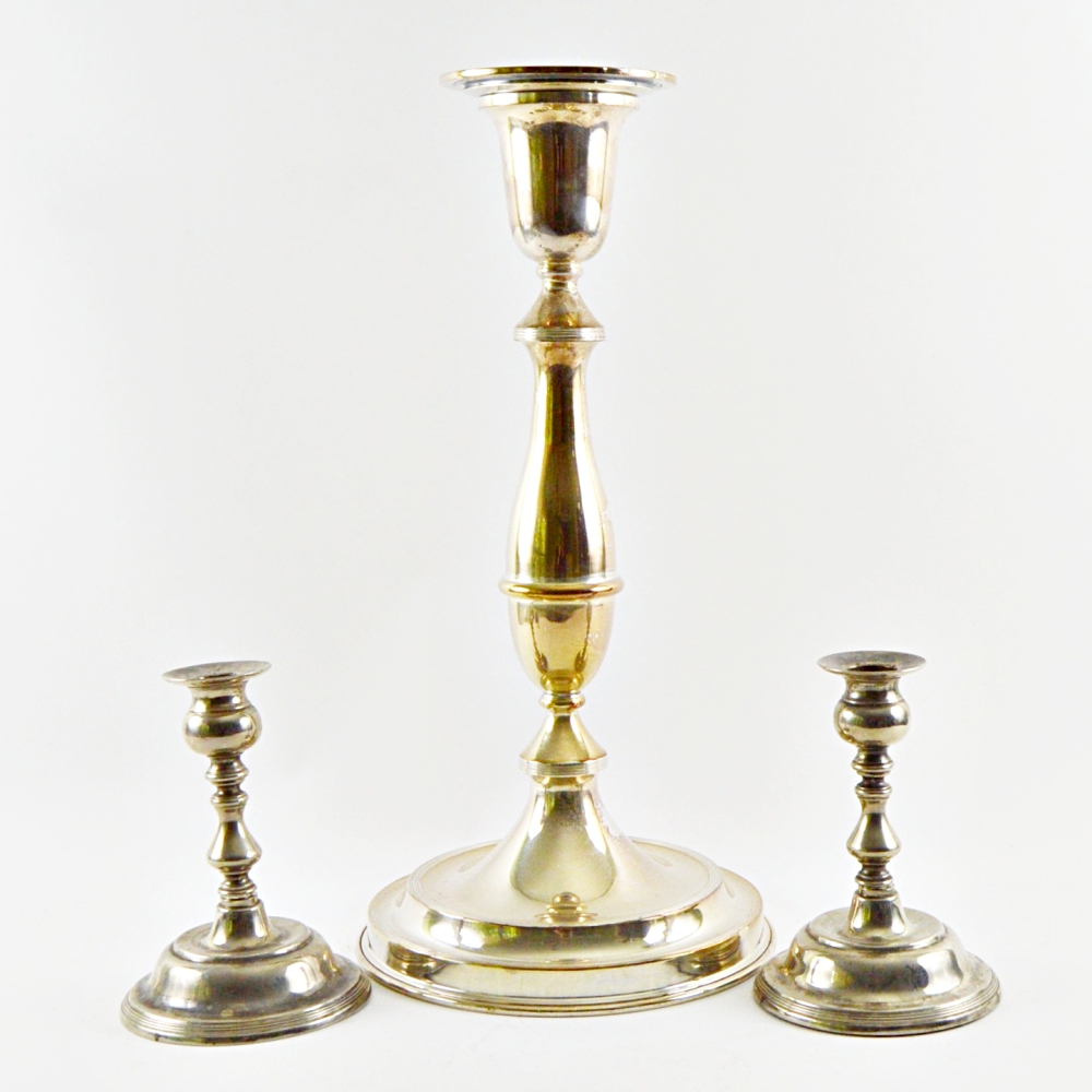 Silver Plate Candlestick Holders