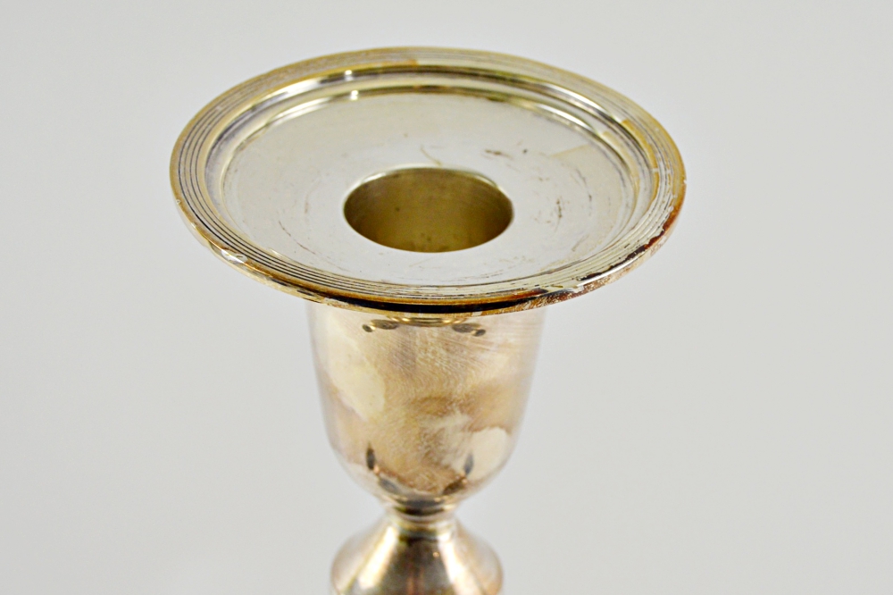 Silver Plate Candlestick Holders