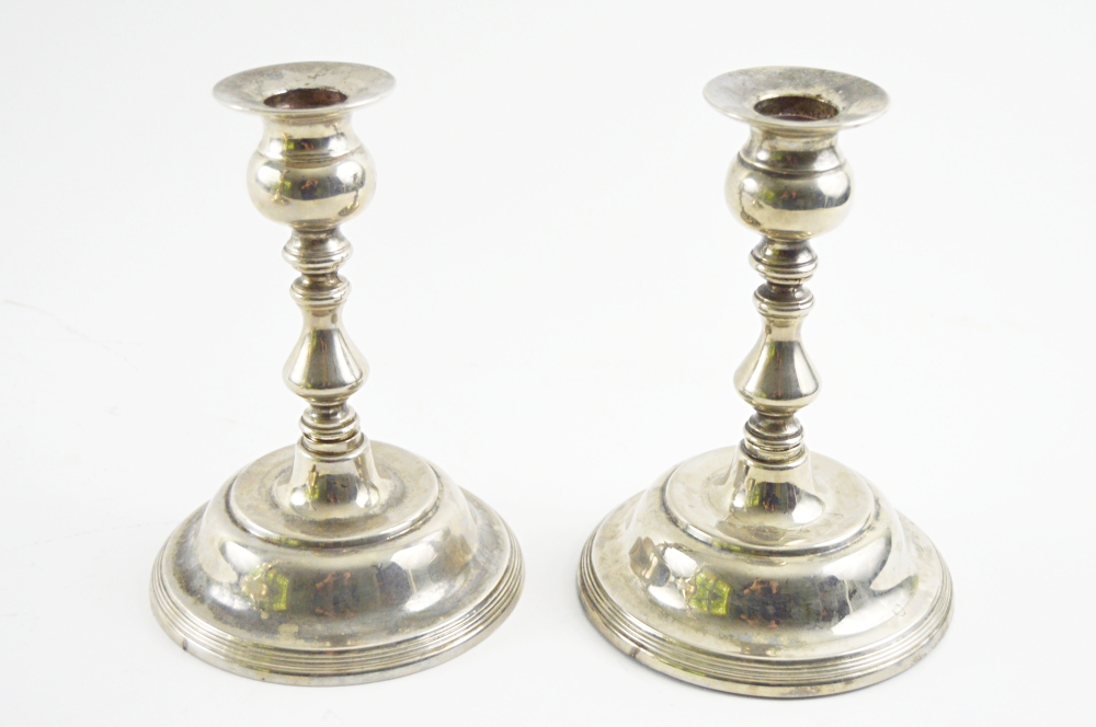 Silver Plate Candlestick Holders