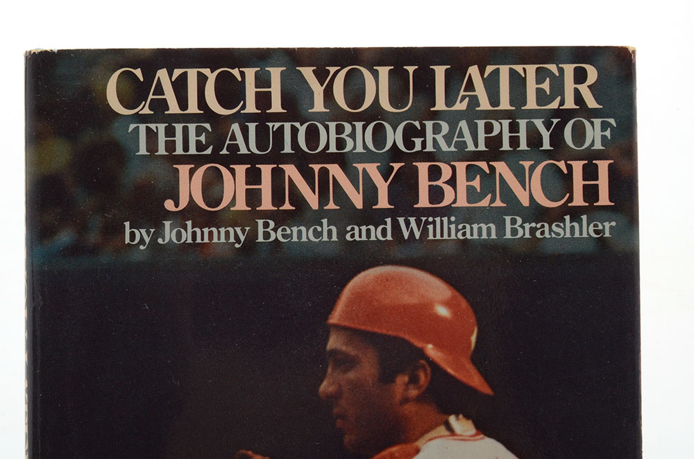 Johnny Bench Signed First Edition Autobiography