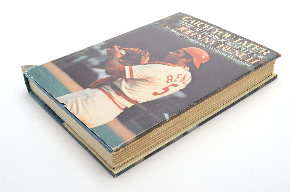 Johnny Bench Signed First Edition Autobiography
