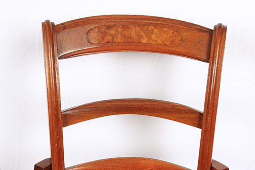 Late 19th Century Victorian Eastlake Armchairs With Caned Seats