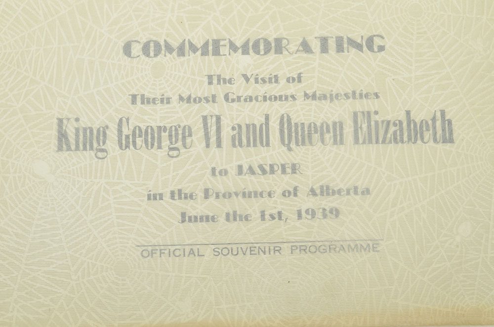 1939 King George VI and Queen Elizabeth Program