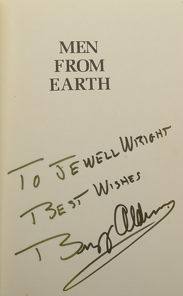 Buzz Aldrin Signed First Edition "Men From Earth"