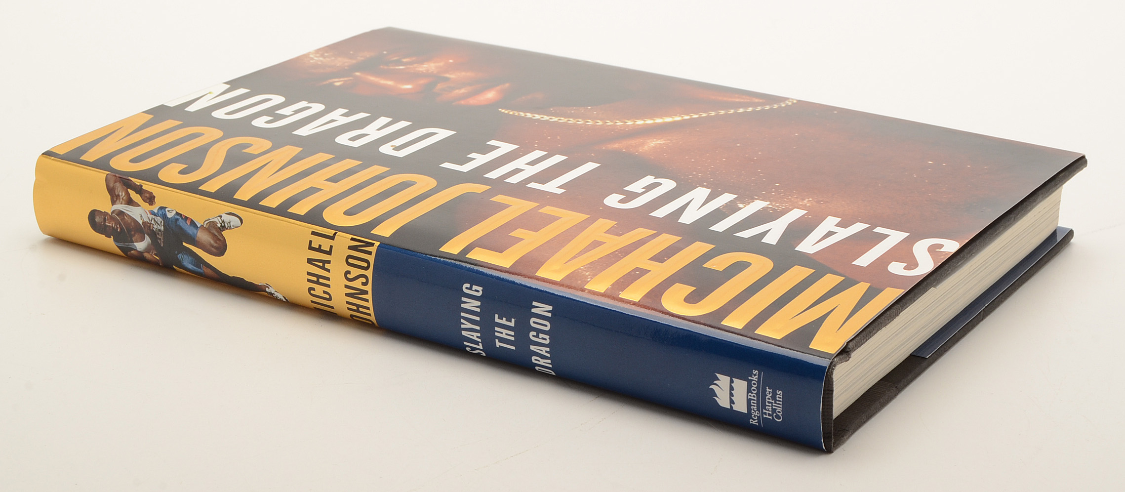 Michael Johnson Signed Book