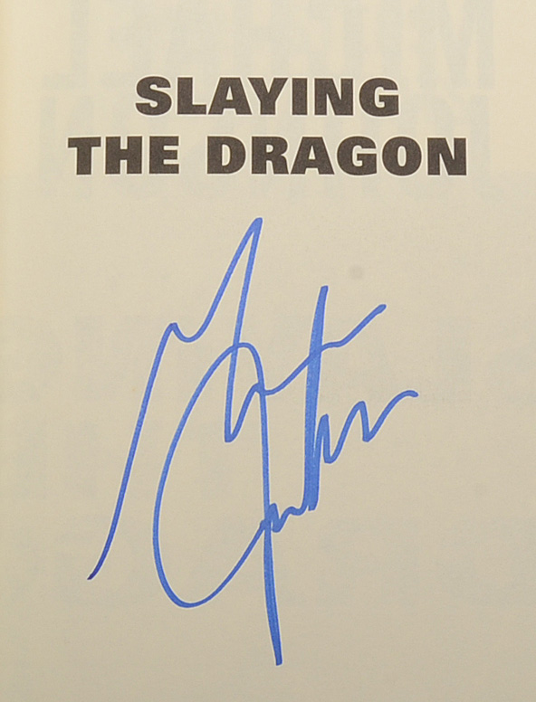 Michael Johnson Signed Book