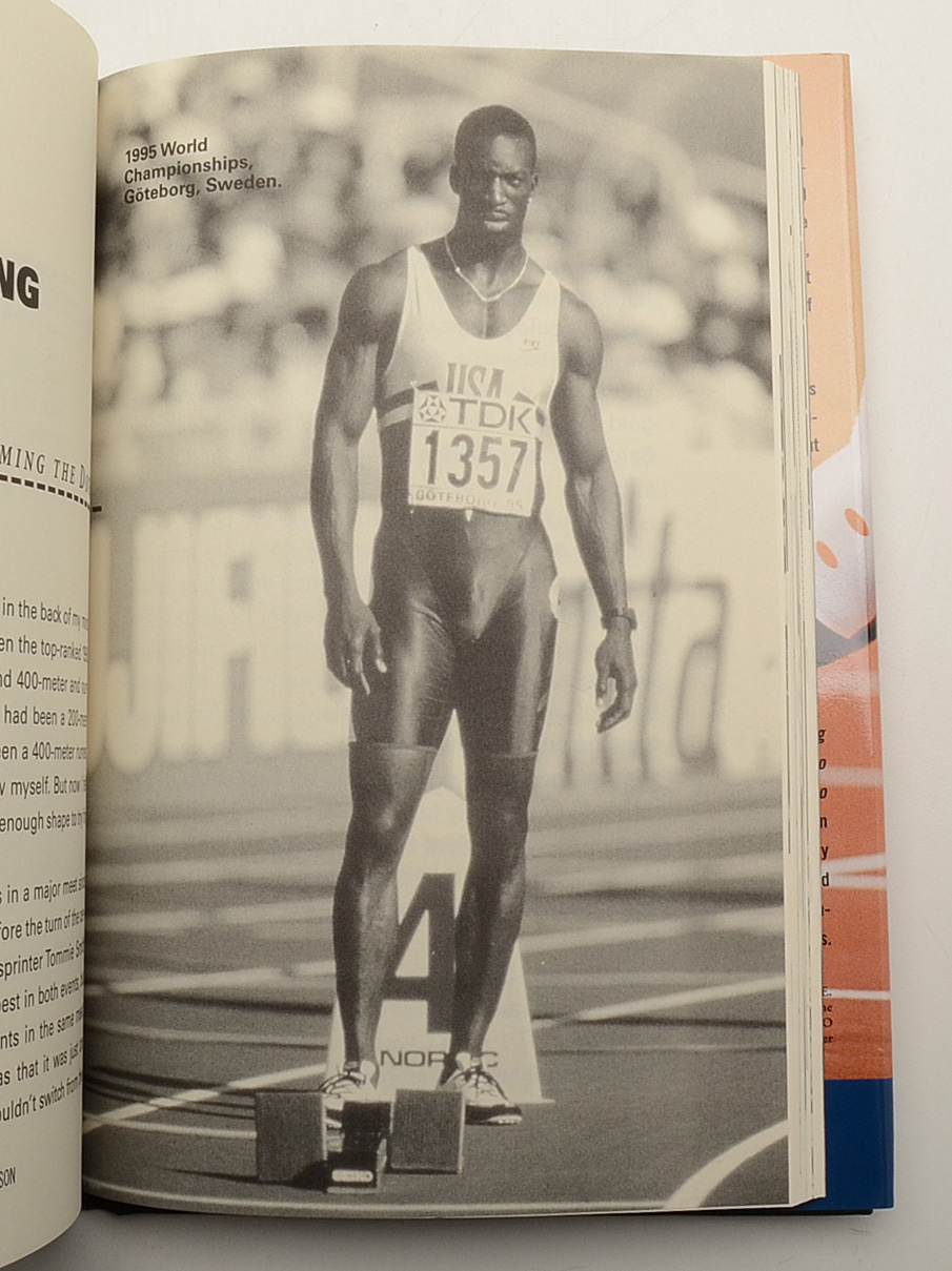 Michael Johnson Signed Book