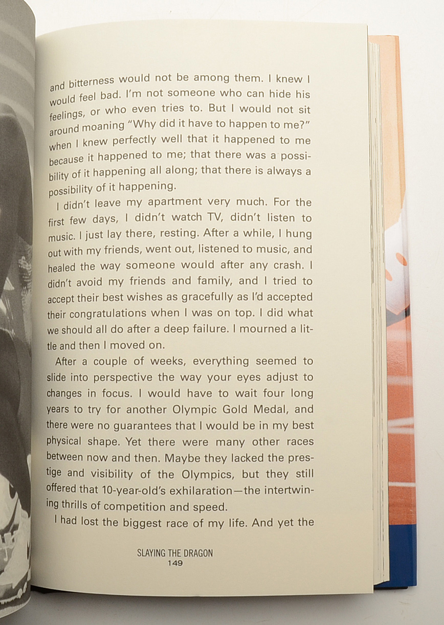 Michael Johnson Signed Book