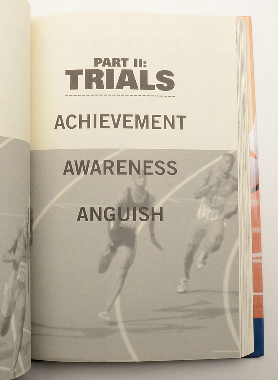 Michael Johnson Signed Book