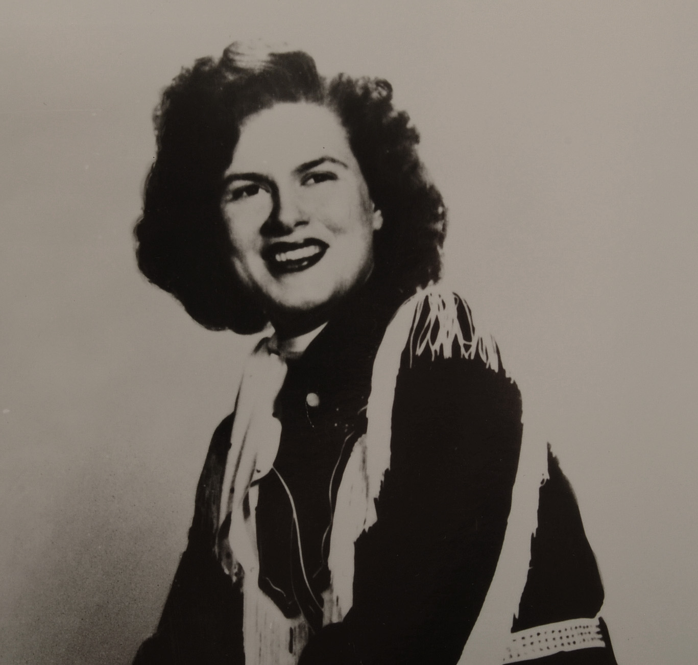 Patsy Cline Cut Signature with Photo  COA