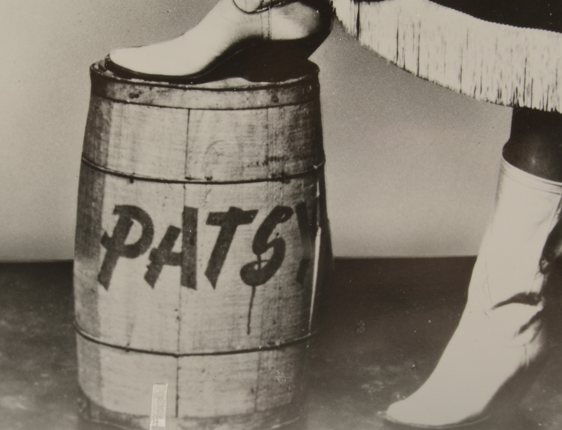 Patsy Cline Cut Signature with Photo  COA