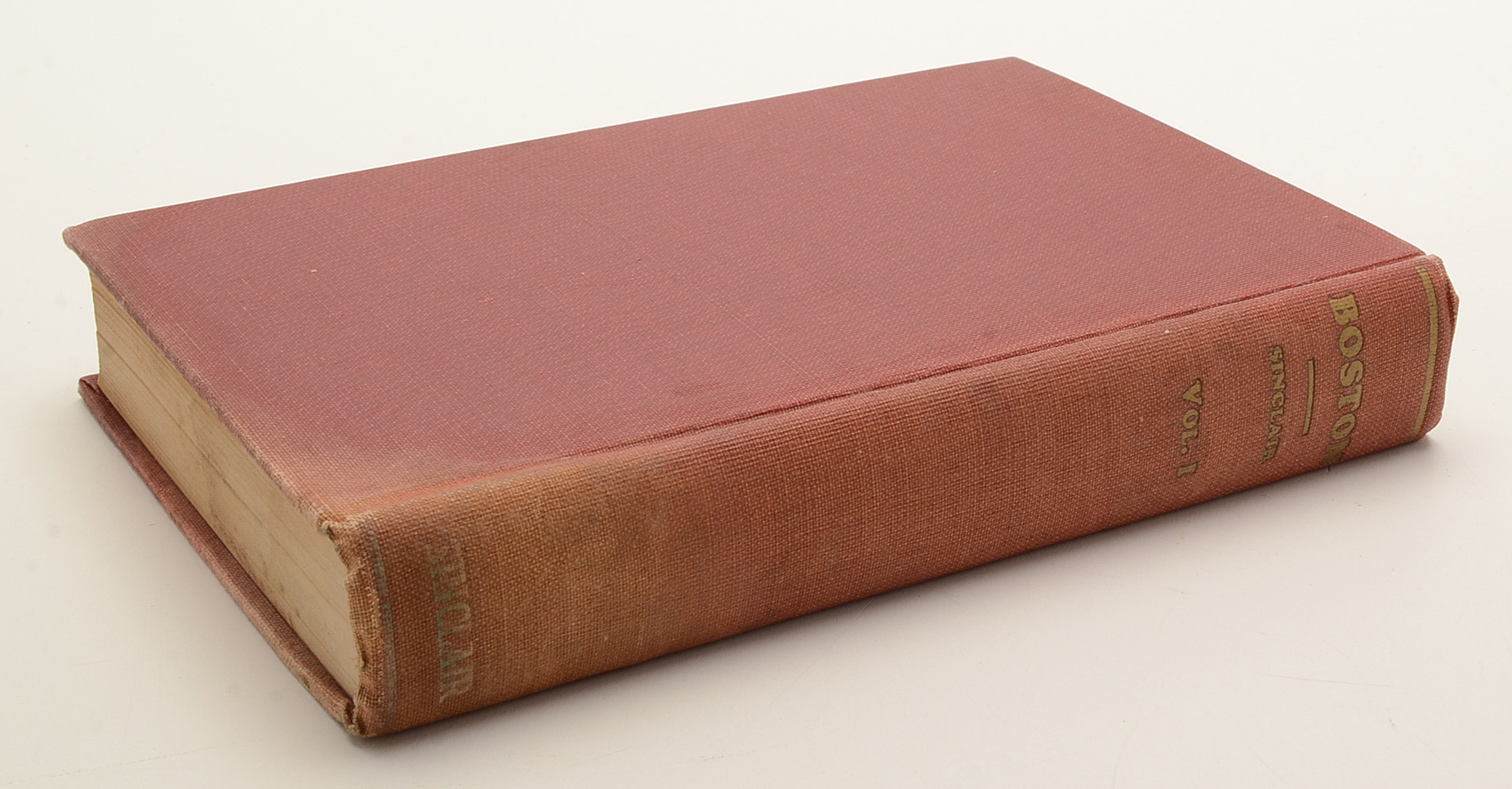 Upton Sinclair Signed Book  COA