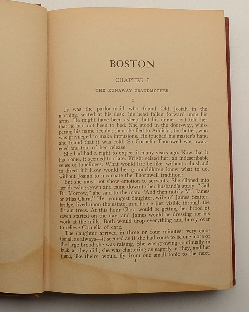 Upton Sinclair Signed Book  COA