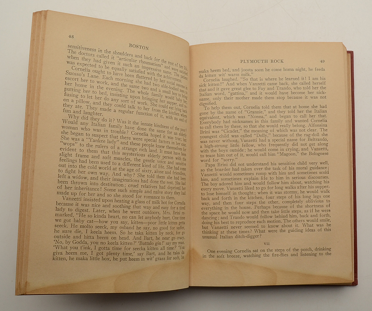 Upton Sinclair Signed Book  COA