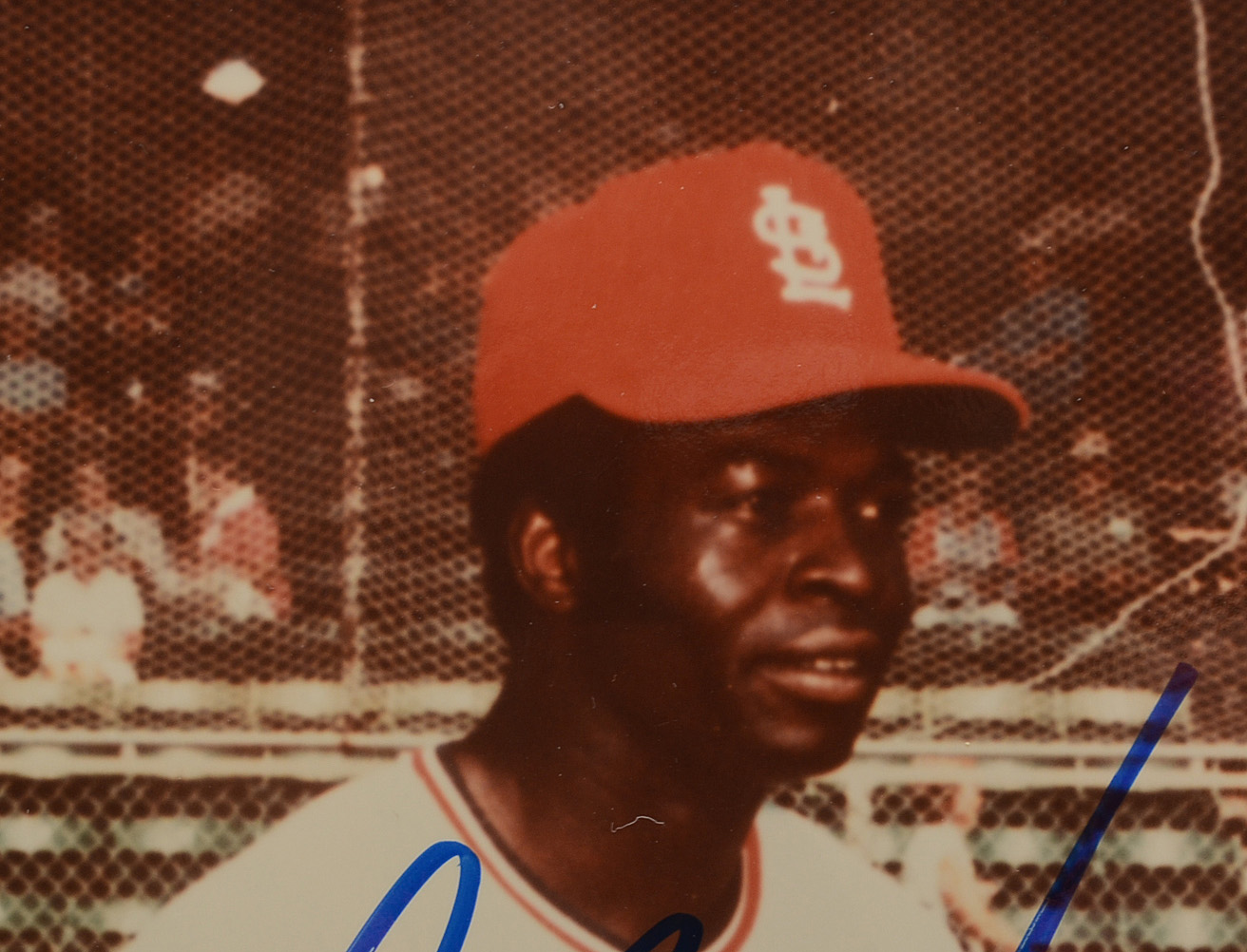 Lou Brock St. Louis Cardinals Signed Photo