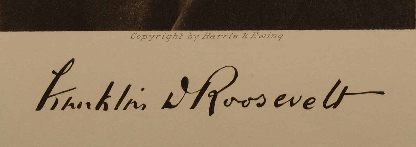 1937 Presidential Inaugural Invitation