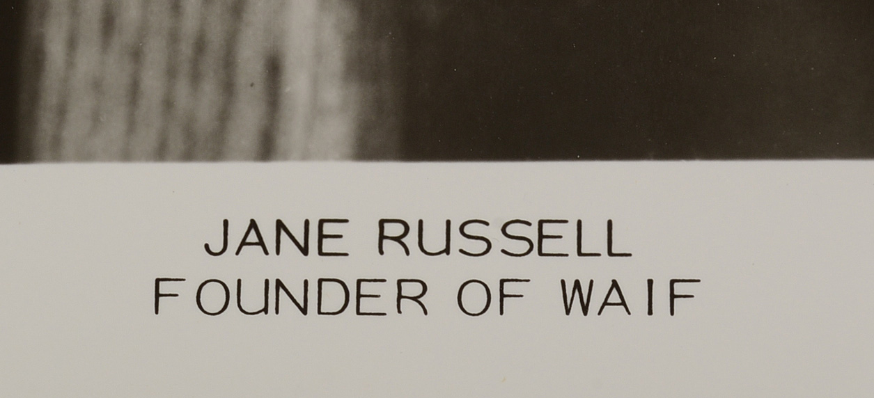 Jane Russell Signed Photo