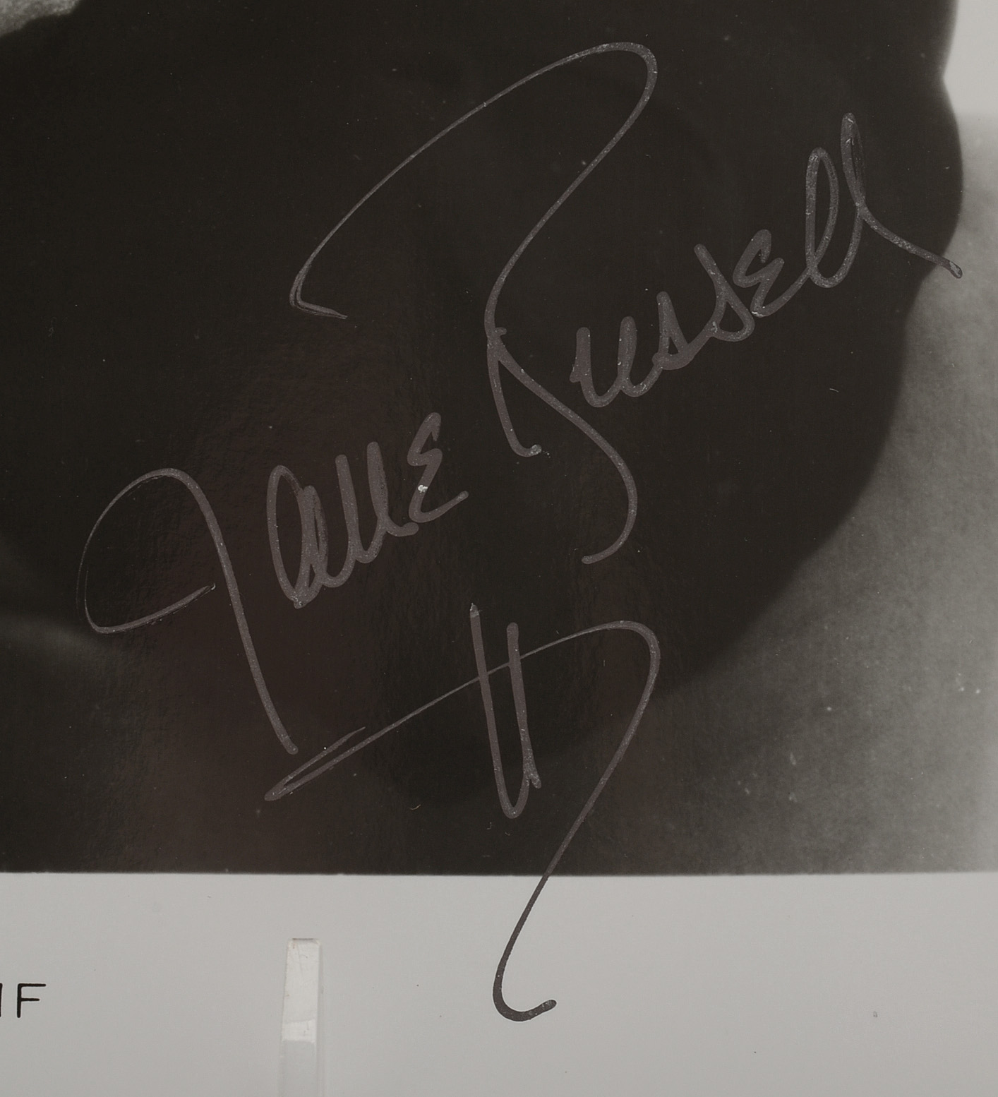 Jane Russell Signed Photo