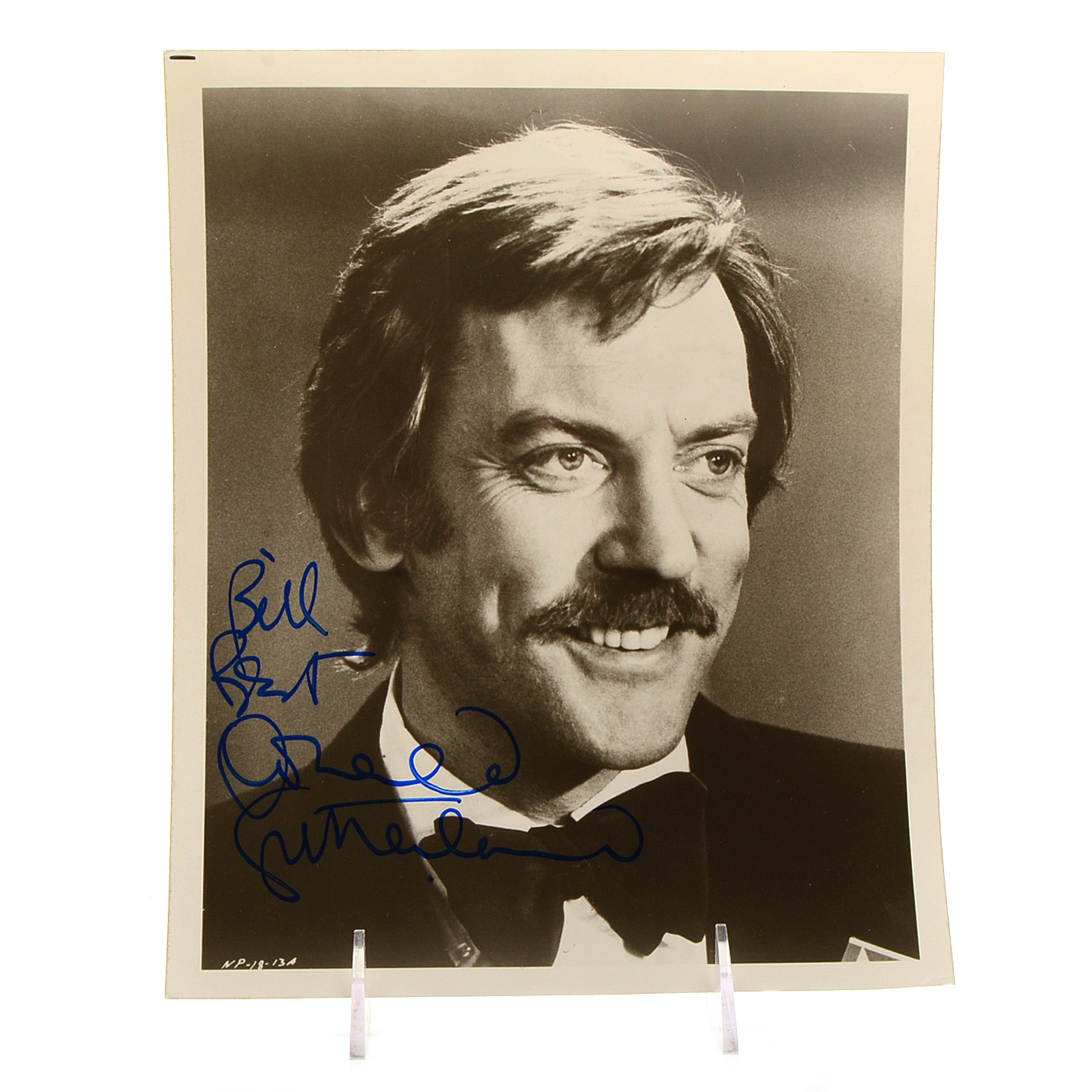 Donald Sutherland Signed Photo