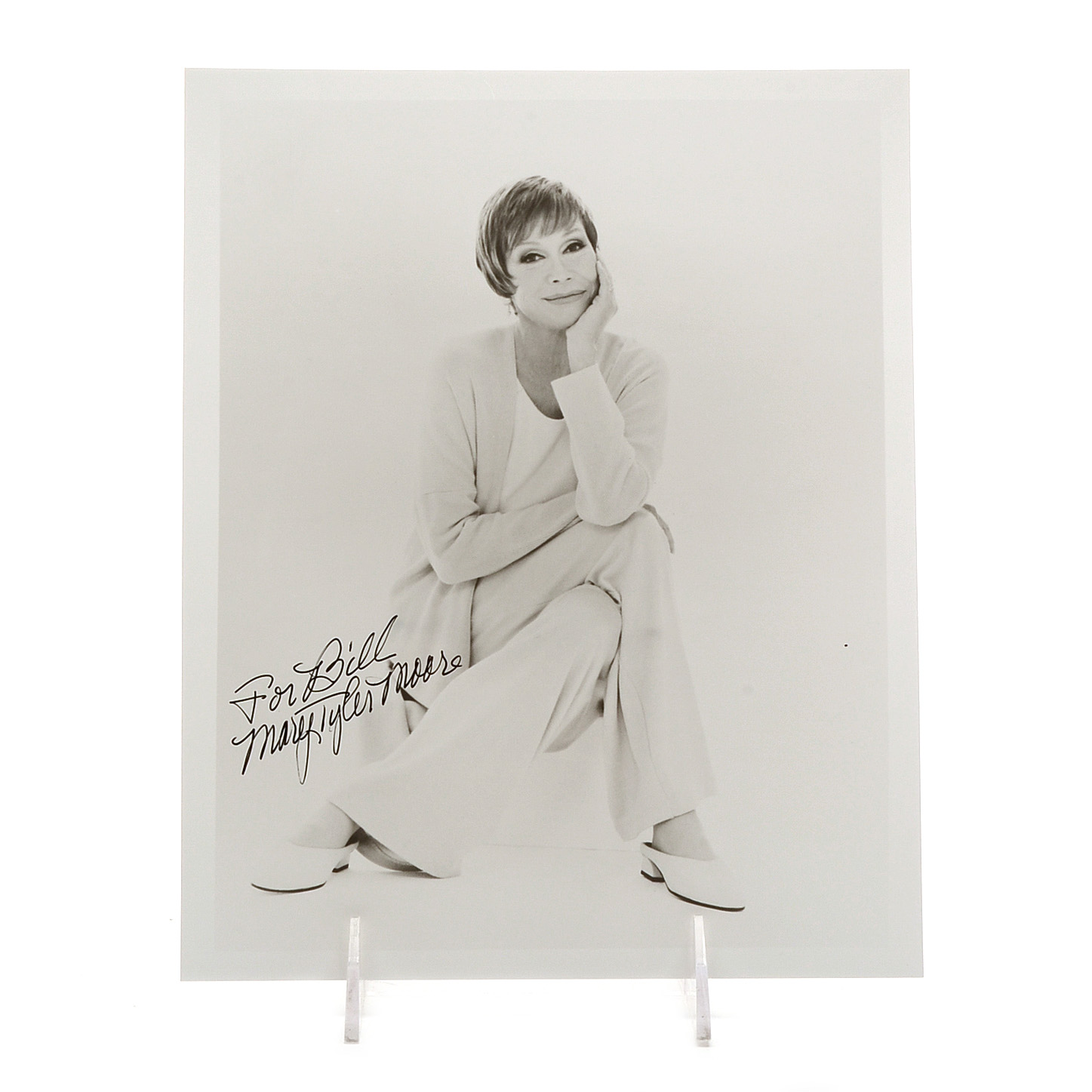 Mary Tyler Moore Signed Photo
