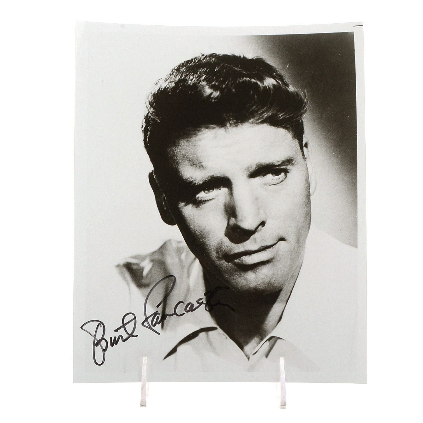 Burt Lancaster Signed Photograph