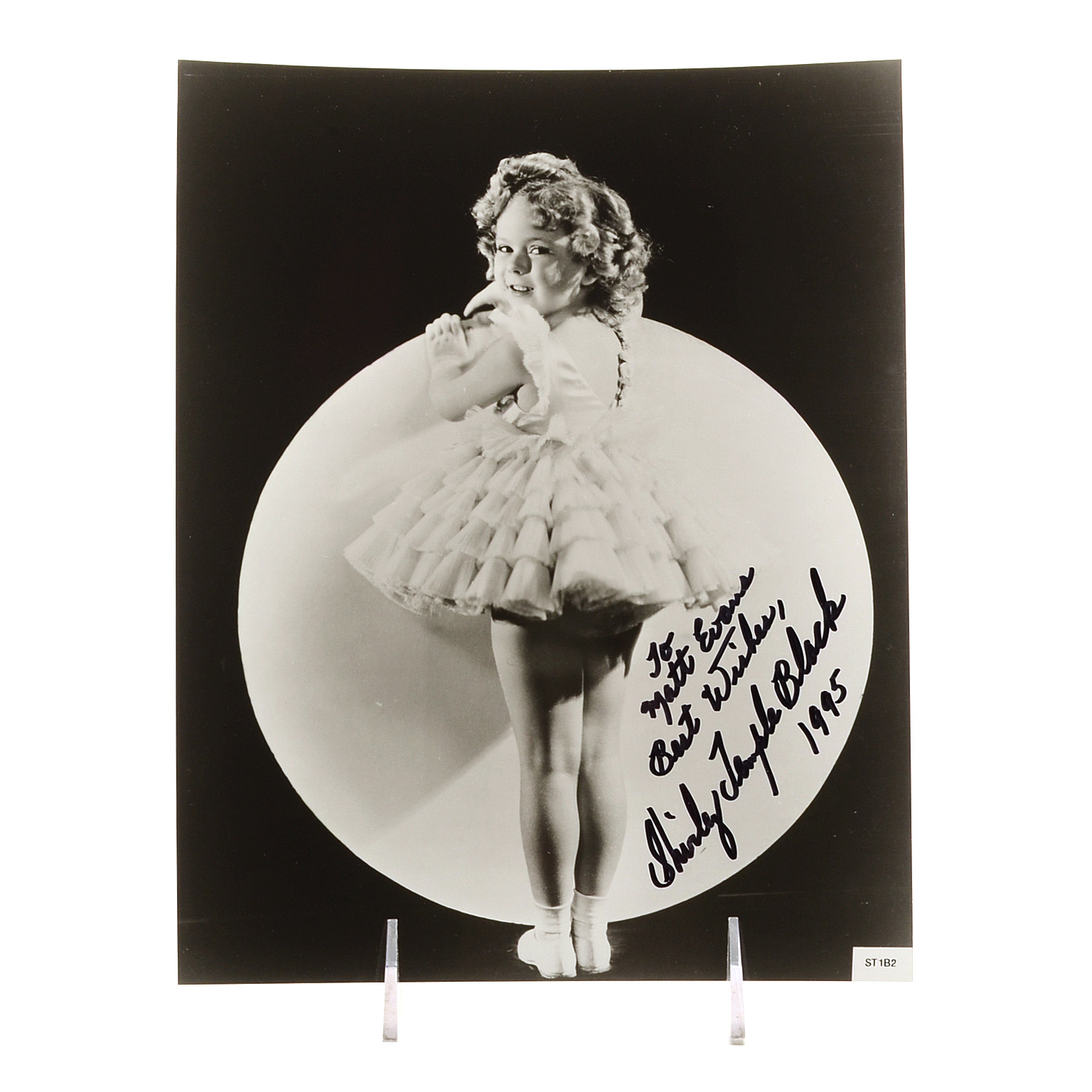 Shirley Temple "America's Sweetheart" Signed Photo